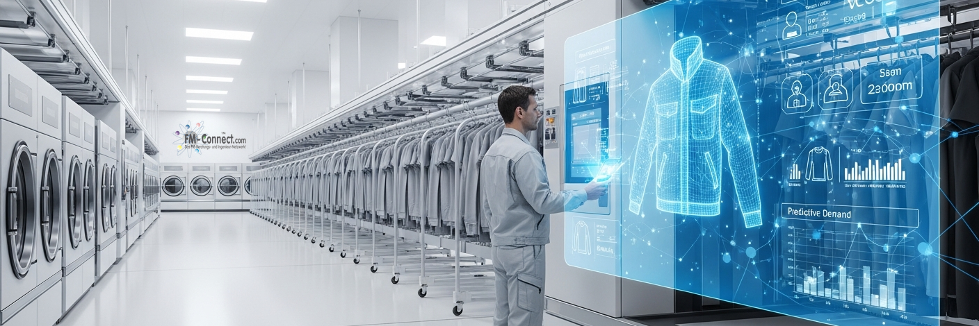 Einsatz von künstlicher Intelligenz in der Wäschereistrategie im Facility Management